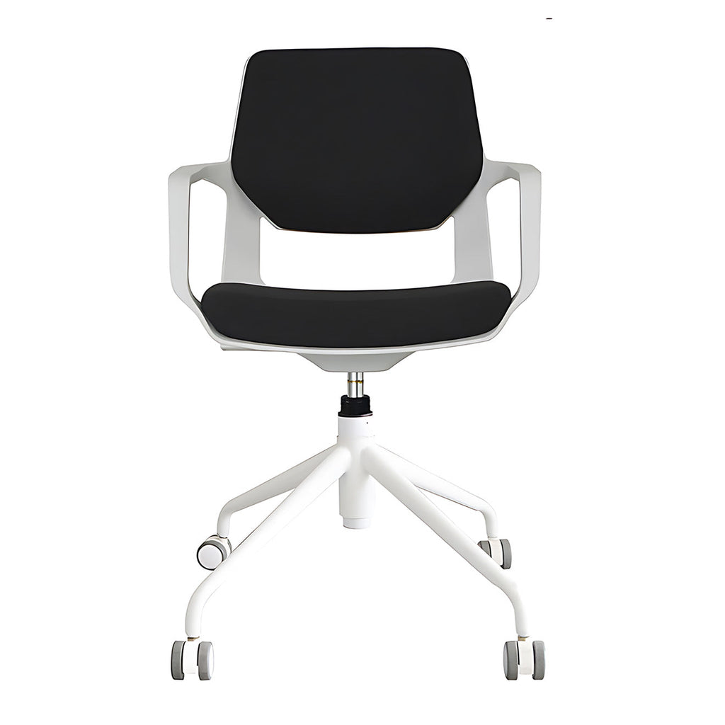 Adjustable Swivel Office Chair with Medium Backrest