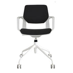 Adjustable Swivel Office Chair with Medium Backrest