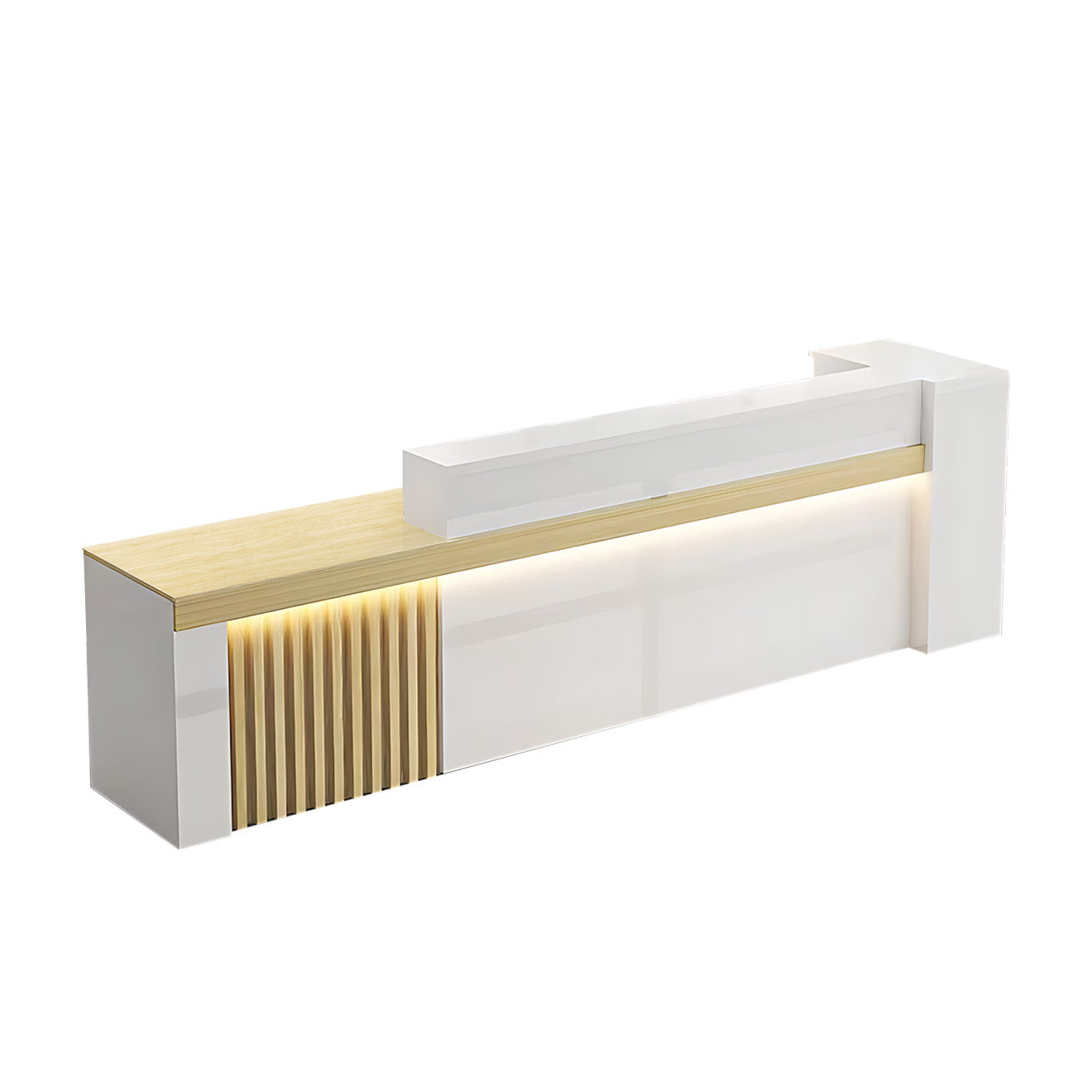 Modern Elegant Reception Desk for Offices and Service Areas