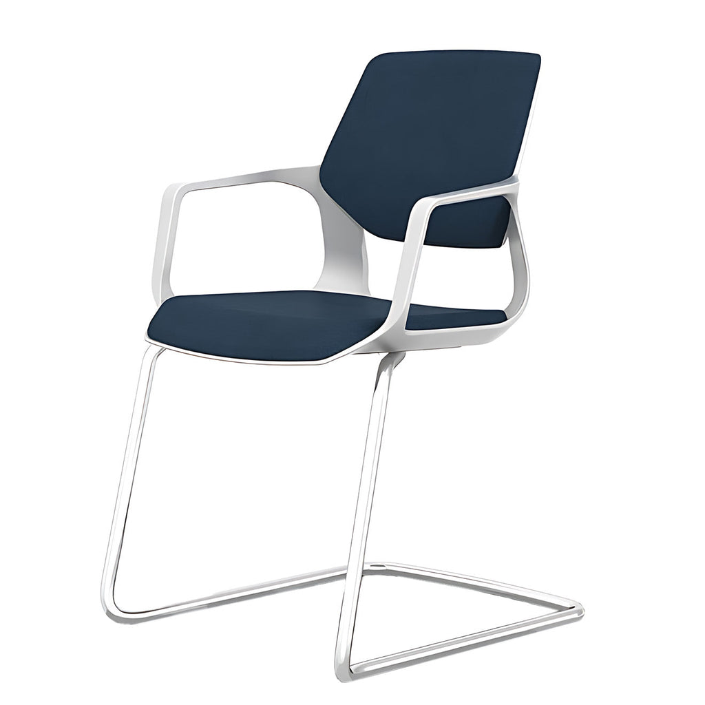 Adjustable Swivel Office Chair with Medium Backrest