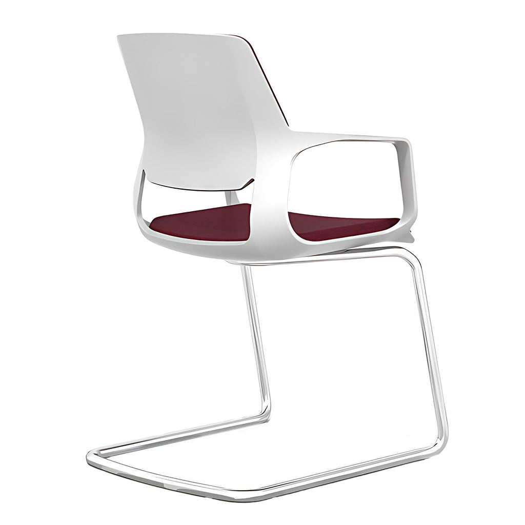 Adjustable Swivel Office Chair with Medium Backrest