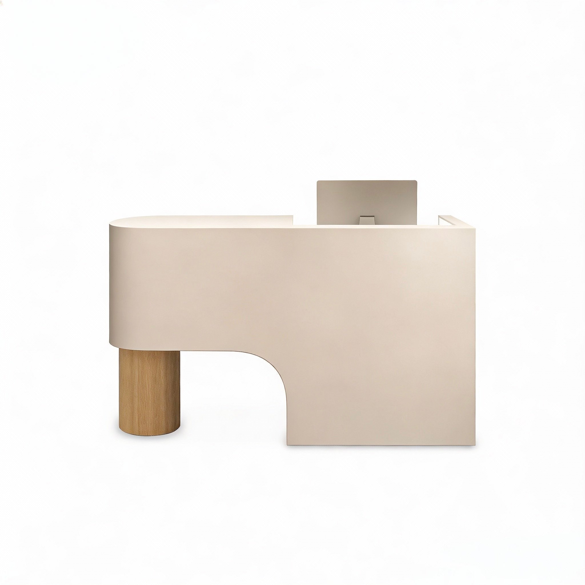 Cantilever Reception Desk in Modern Style