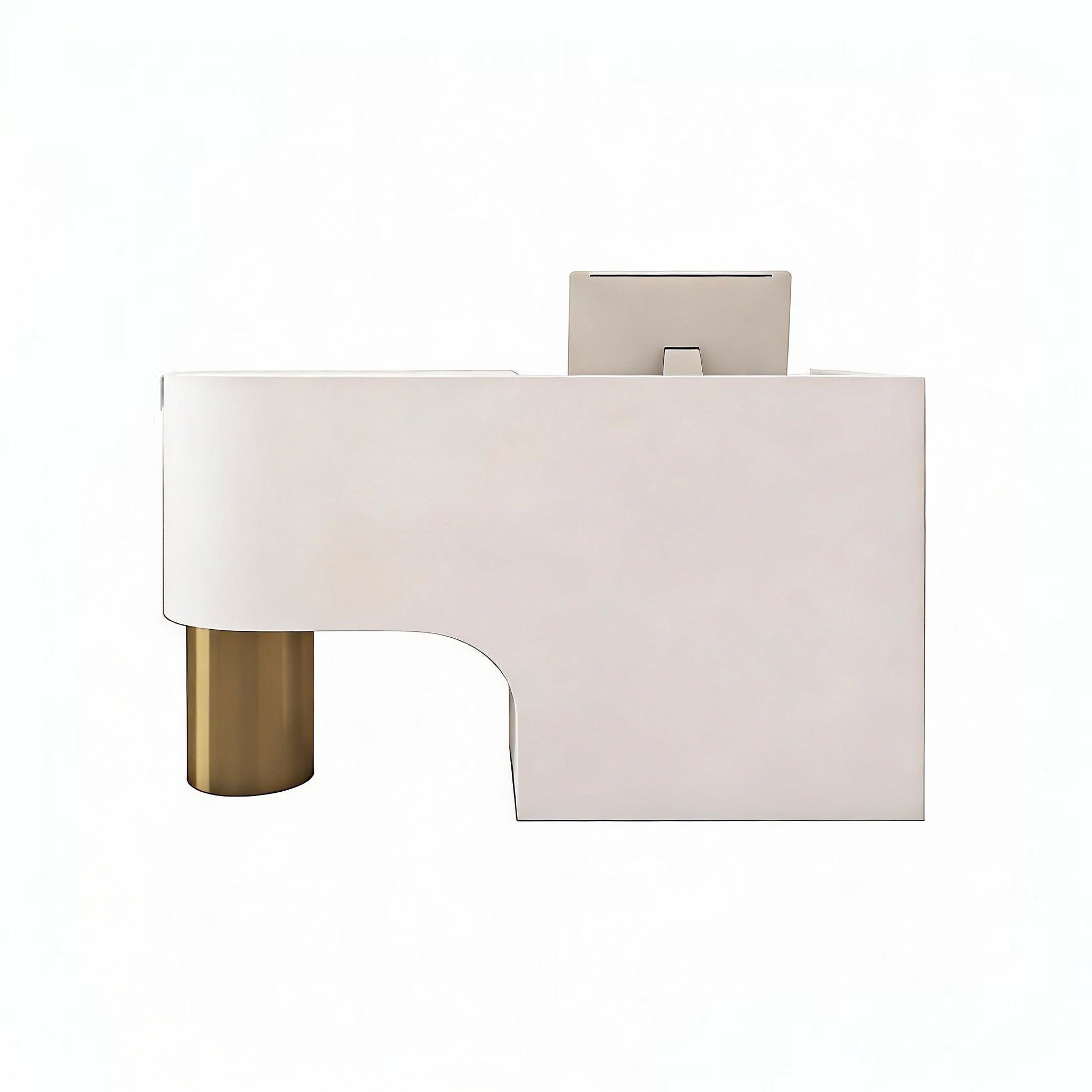 Cantilever Reception Desk in Modern Style