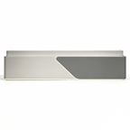 Premium Office Reception Desk with Lockable Storage and LED Lighting