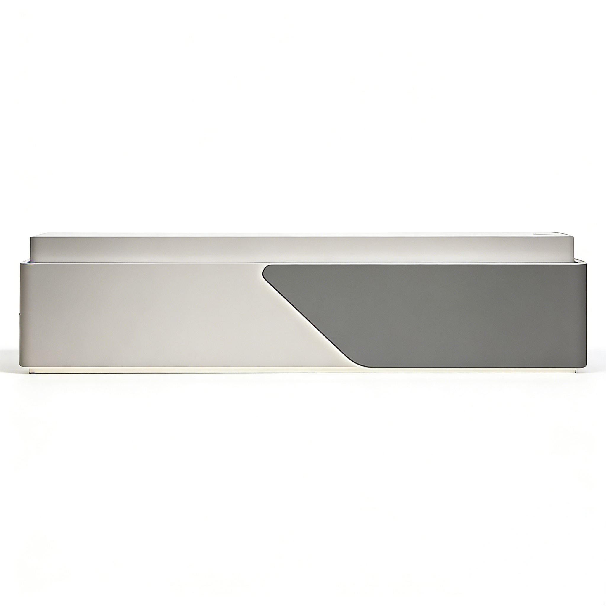 Premium Office Reception Desk with Lockable Storage and LED Lighting