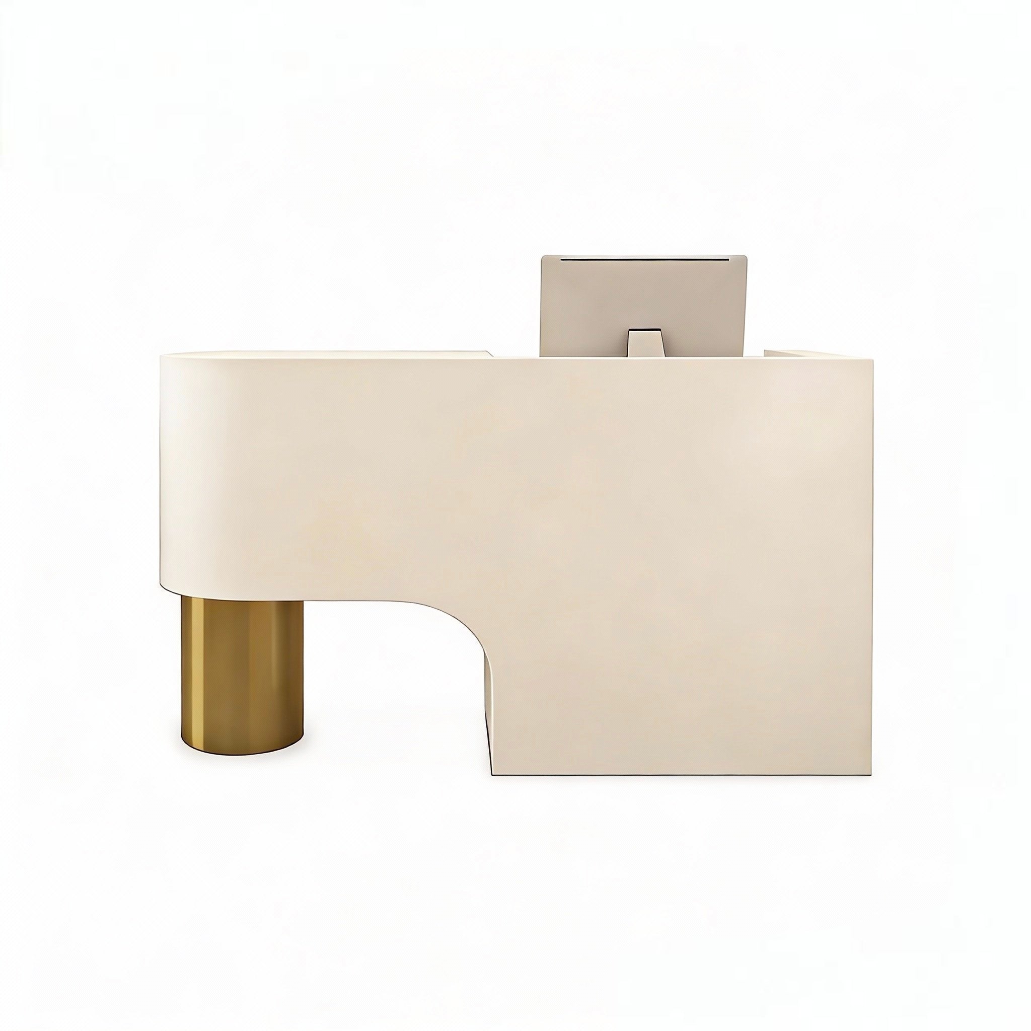 Cantilever Reception Desk in Modern Style