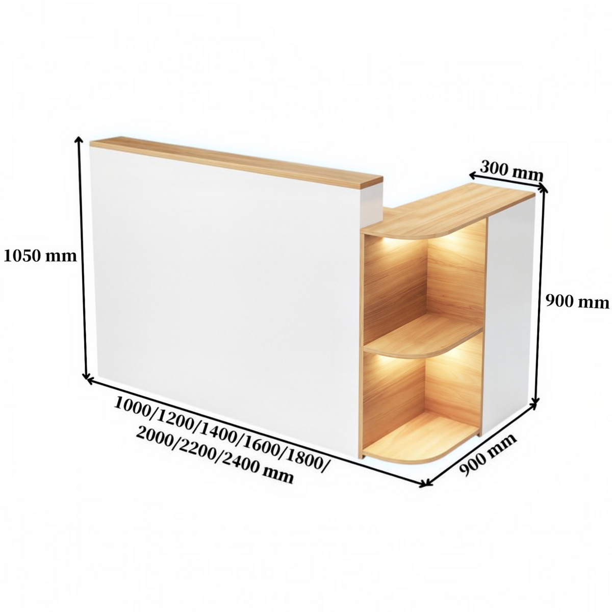 Modern Boutique Reception Counter